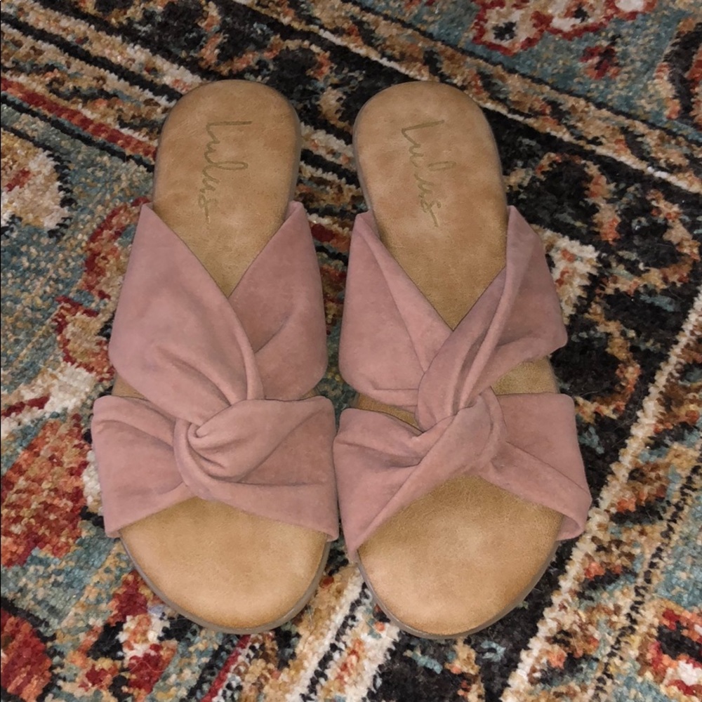 Women’s Suede Lulu’s sandals
